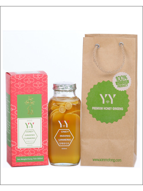 Sâm Nghệ Mật Ong 500 ml Sâm Nghệ Mật Ong 500 ml